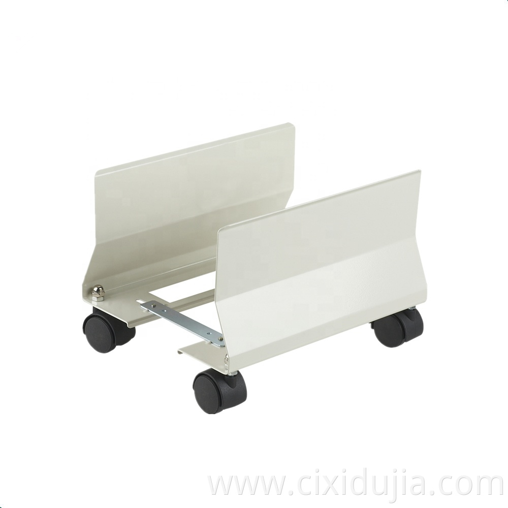 Ergonomic design matel CPU stand